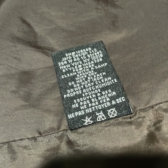 Members Only - Brown Faux Jacket. - Picture 5 of 7